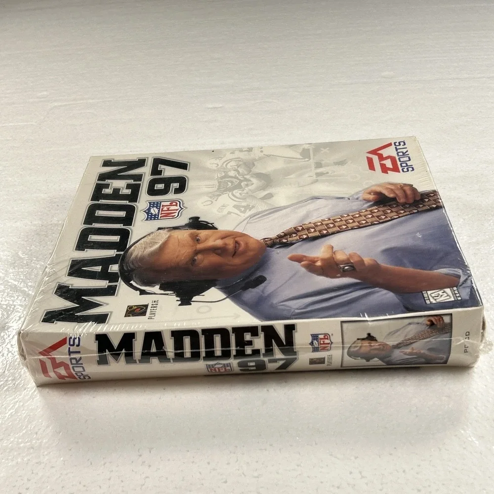 Vintage Madden NFL 97 Big Box PC Brand New Factory Sealed NOS NIB 90's Y2K